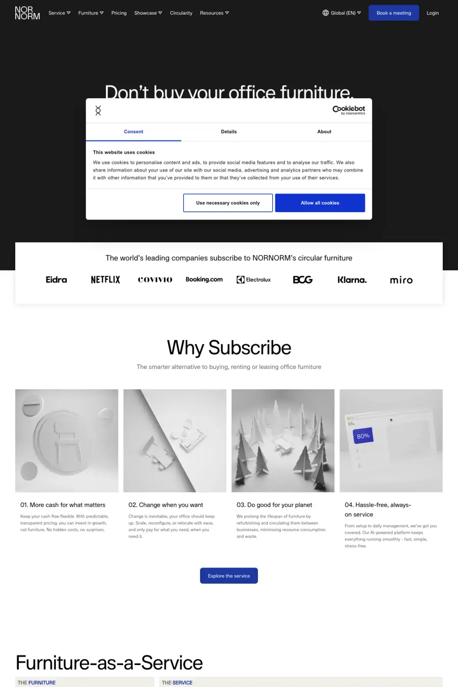 Office Furniture Subscription Service preview