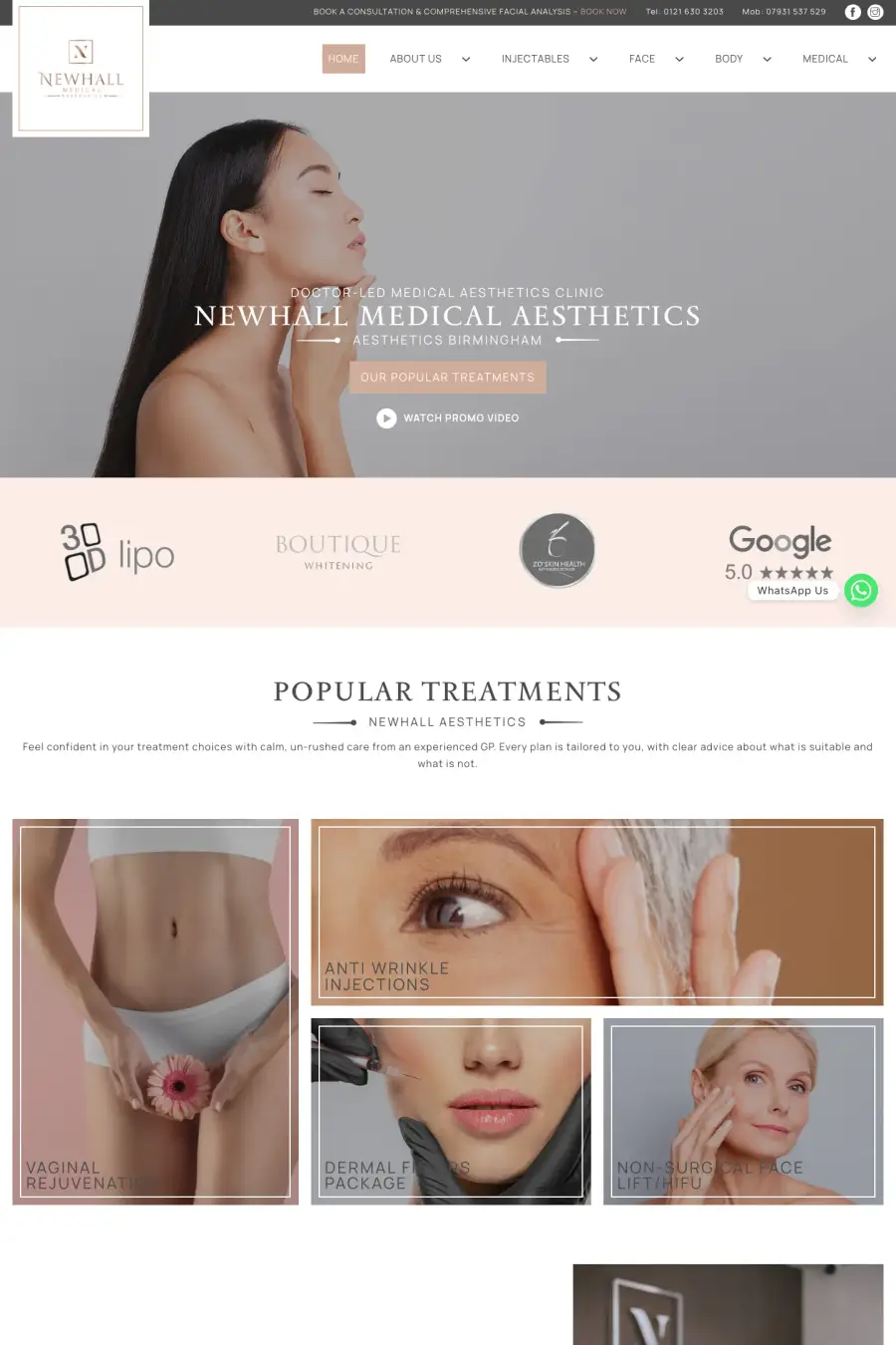 Newhall Aesthetics | Skin Treatments Birmingham preview