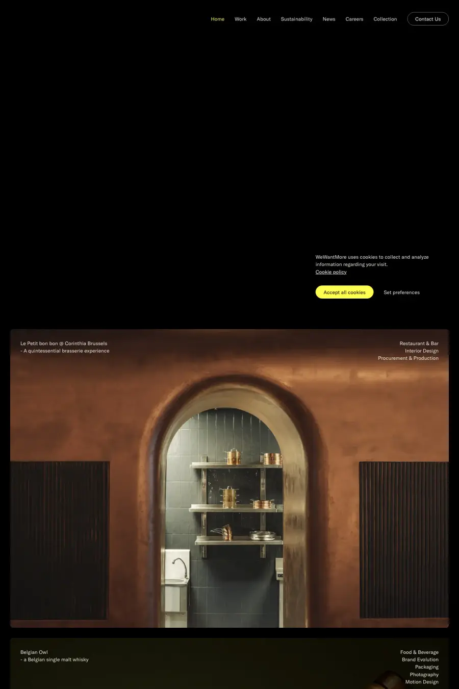 WeWantMore Design Studio preview
