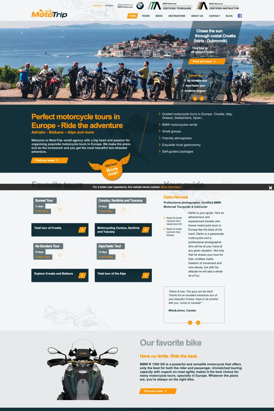 Motorcycle tours Europe - MotoTrip preview