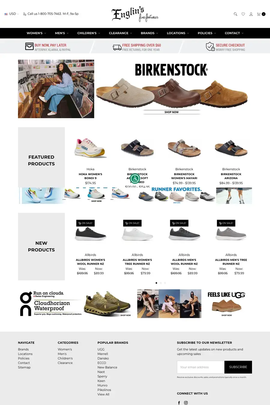 Englin's Fine Footwear: Comfort Casual Shoes preview