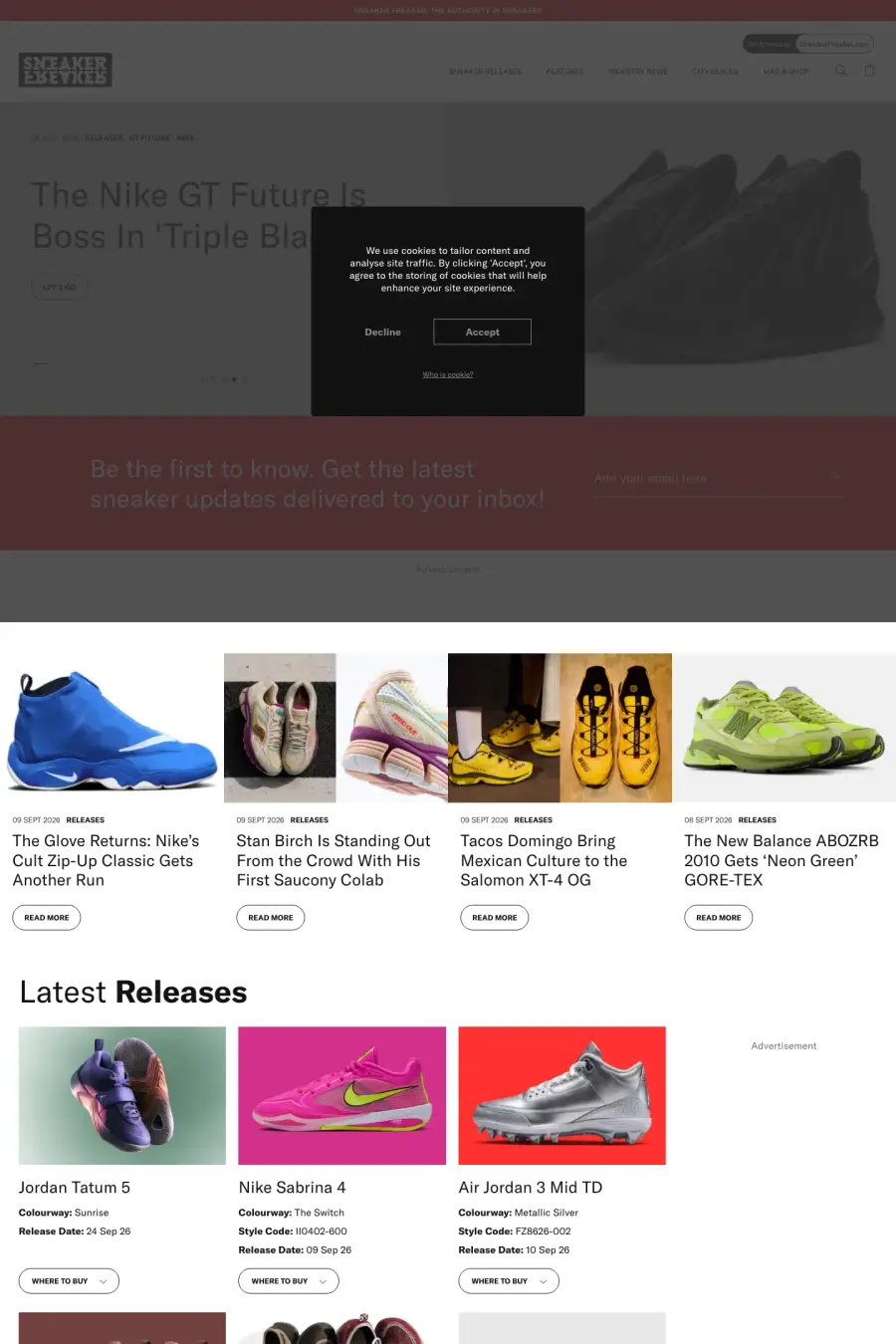 Sneaker Freaker Magazine preview
