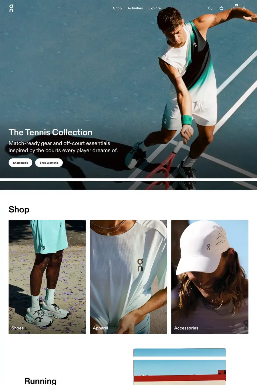 On Shop preview
